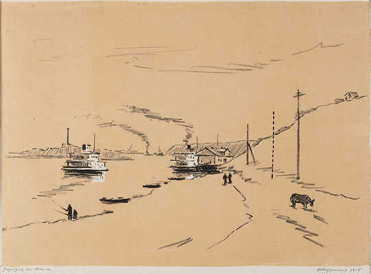 Ведерников Александр Семенович. Городец на Волге